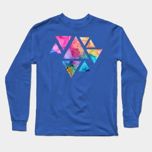 Triangle Colors at Play Long Sleeve T-Shirt